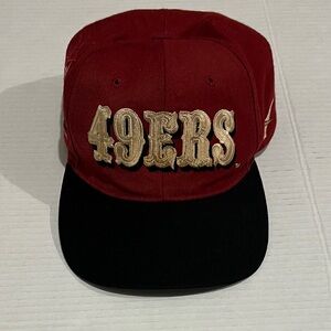 Vintage 1996 San Francisco 49ers Reebok Pro Line 50th Anniversary Snapback Hat